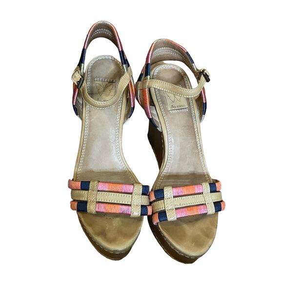 Ella Moss Ryann Wedge Sandal size 8/8.5 - Picture 1 of 5